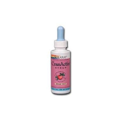 Solaray - CranActin Syrup Natural Cranberry Flavor - 2 oz.