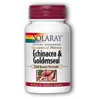 Solaray Echinacea and Goldenseal - 60 Capsules