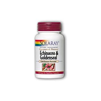 Solaray Echinacea and Goldenseal - 60 Capsules