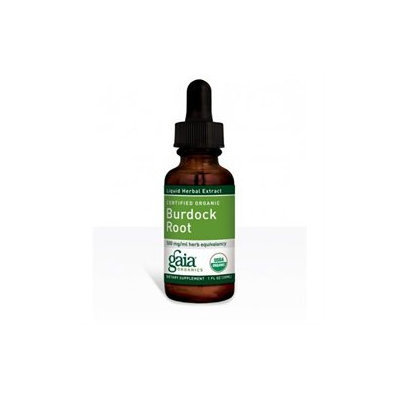 Gaia Herbs - Burdock Root Certified Organic - 1 oz. CLEARANCE PRICED