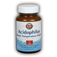 Kal Acidophilus Room Temperature Stable - 4 billion - 60 Capsules