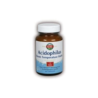 Kal Acidophilus Room Temperature Stable - 4 billion - 60 Capsules
