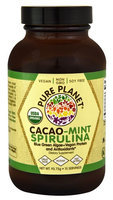 Pure Planet - Organic Cacao Mint Spirulina - 93.75 Grams