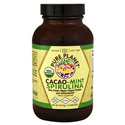 Pure Planet - Organic Cacao Mint Spirulina - 93.75 Grams
