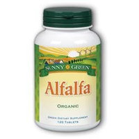 Solaray Alfalfa 500 MG - 120 Tablets - Other Green / Super Foods