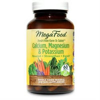 MegaFood Calcium Magnesium & Potassium - 60 Tablets