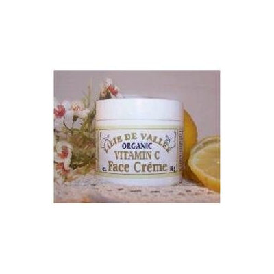 Organic Vitamin C face moisturizer - Lilie De Vallee - 2 oz - Cream