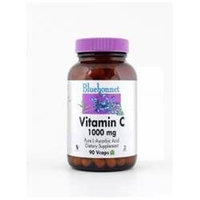 Bluebonnet Nutrition - Vitamin C Pure L-Ascorbic Acid 1000 mg. - 90 Vegetarian Capsules