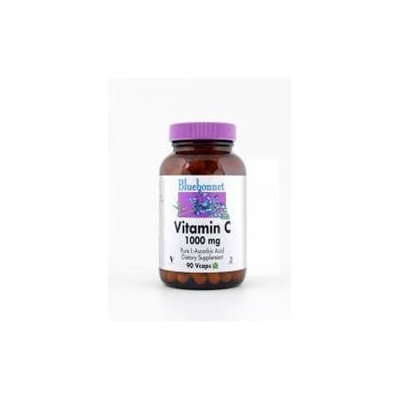Bluebonnet Nutrition - Vitamin C Pure L-Ascorbic Acid 1000 mg. - 90 Vegetarian Capsules