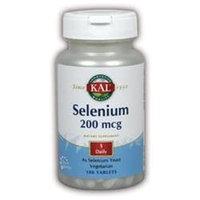 KAL Selenium 200 MCG - 100 Tablets - All Other Antioxidants
