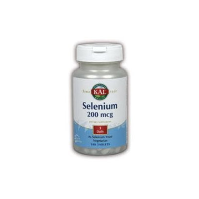 KAL Selenium 200 MCG - 100 Tablets - All Other Antioxidants