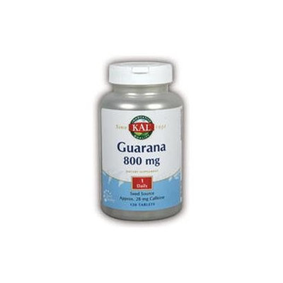 KAL Guarana 800 MG - 120 Tablets - Other Herbs