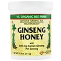 YS Organic Bee Farms - Korean Ginseng In Honey 18600 mg. - 11 oz. CLEARANCE PRICED