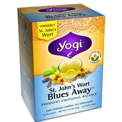 Yogi Teas Yogi Herbal Tea, St. John's Wort Blues Away