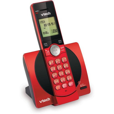 VTech CS6919-16 DECT 6.0 Cordless Phone with Caller ID - Red