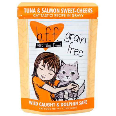 Best Feline Friend Tuna and Beef Baby Cakes Cat Food Pouches 12 count, 3