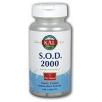 Kal S.O.D. 2000 - 250 mg - 100 Enteric Coated Tablets