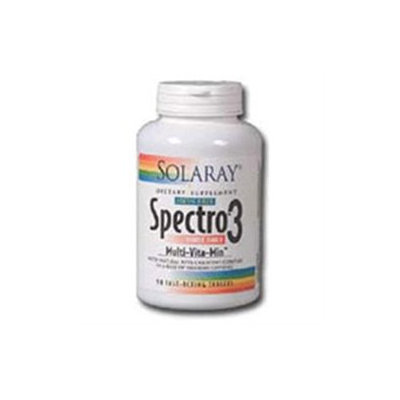 Solaray Spectro 3 Multi-Vita-Min Iron Free - 180 Tablets