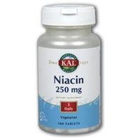 KAL Niacin 250 MG - 100 Tablets - Niacin