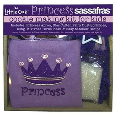 Sassafras Enterprises 22235PR Princess Cookie Baking Set with Apron