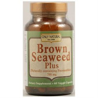 Only Natural Brown Seaweed Plus - 700 mg - 60 Vegetarian Capsules