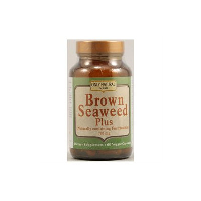 Only Natural Brown Seaweed Plus - 700 mg - 60 Vegetarian Capsules
