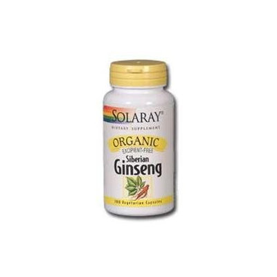 Solaray Organic Siberian - 100 Capsules - Other Herbs