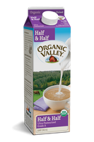 Organic Valley® Half & Half, Ultra Pasteurized, Quart