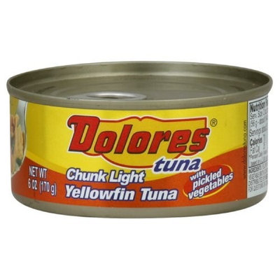 Dolores Tuna with Pickled Vegetables, 6-Ounce (Pack of 8)