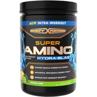 Body Fortress Super Amino Hydra-Blast Lemon Lime Dietary Supplement, .79 lb