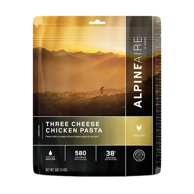 AlpineAire Foods Three-Cheese Chicken Pasta Two Servings