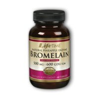 Bromelain Natural Pineapple Enzyme (Vegetarian) LifeTime 60 Tabs