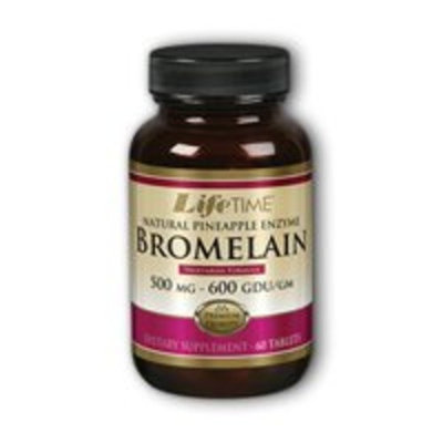 Bromelain Natural Pineapple Enzyme (Vegetarian) LifeTime 60 Tabs