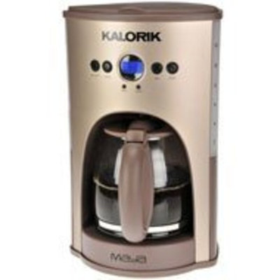 Kalorik Programmable 12-Cup Coffee Maker Stainless Steel, MAYA