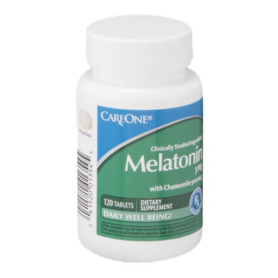 CareOne Melatonin Tablets 3 mg - 120 CT