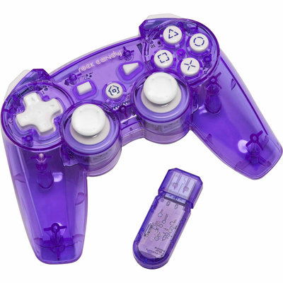 Pdp PDP Rock Candy PS3 Wired Controller Cosmoberry - ELECTRO SOURCE INC.
