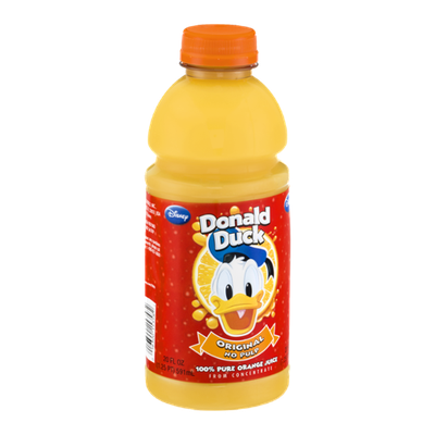 Donald Duck Original No Pulp 100% Pure Orange Juice