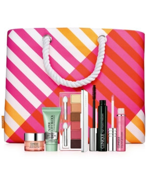 Amazon Com New Clinique 2016 Fall 5 Pc Makeup Gift Set Pink