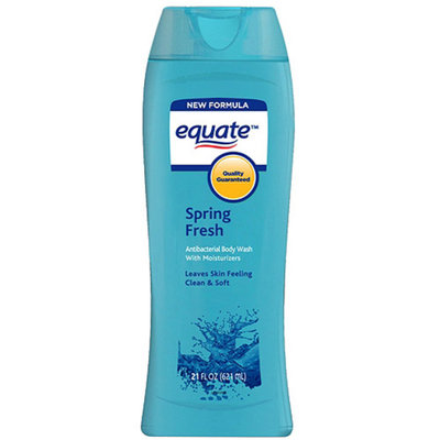 Equate Spring Fresh Antibacterial Body Wash with Moisturizers, 21 fl oz