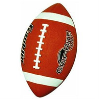 Franklin Sports Grip-Rite 100 Rubber Football, Junior