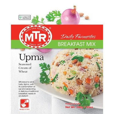 MTR Upma Mix Instant Dry Mix, 7.04-Ounce Pouches (Pack of 30)
