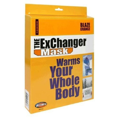 Polarwrap The Exchanger Mask, Blaze/Hunter Orange, Large, 1 Mask