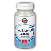 Kal Cod Liver Oil - 370 mg - 100 Softgels