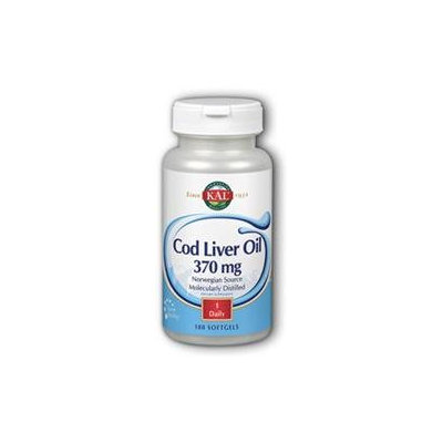 Kal Cod Liver Oil - 370 mg - 100 Softgels