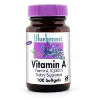 Bluebonnet Nutrition - Vitamin A Molecularly Distilled 10000 IU - 100 Softgels