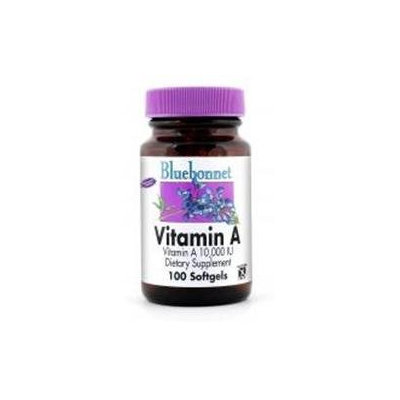 Bluebonnet Nutrition - Vitamin A Molecularly Distilled 10000 IU - 100 Softgels