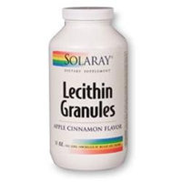 Solaray Lecithin Granules Apple Cinnamon - 11 oz