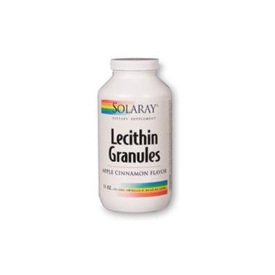Solaray Lecithin Granules Apple Cinnamon - 11 oz
