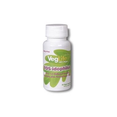 Solaray Veglife Fos-Idophilus - 50 Veggie Caps - Acidophilus / Probiotics