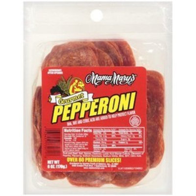 Mama Mary's: Gourmet BHA, BHT And Citric Acid To Protect Flavor Pepperoni, 6 Oz